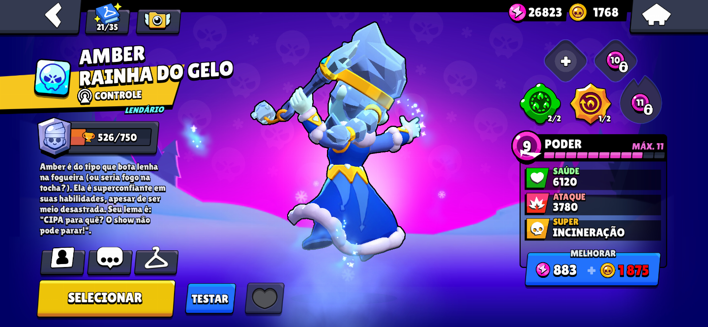 CONTA BRAWL STAR DE COLECIONADOR