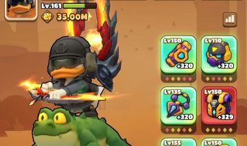 CONTA NO JOGO DUCK SURVIVAL 35 MILHÕES DE PODER!!!!