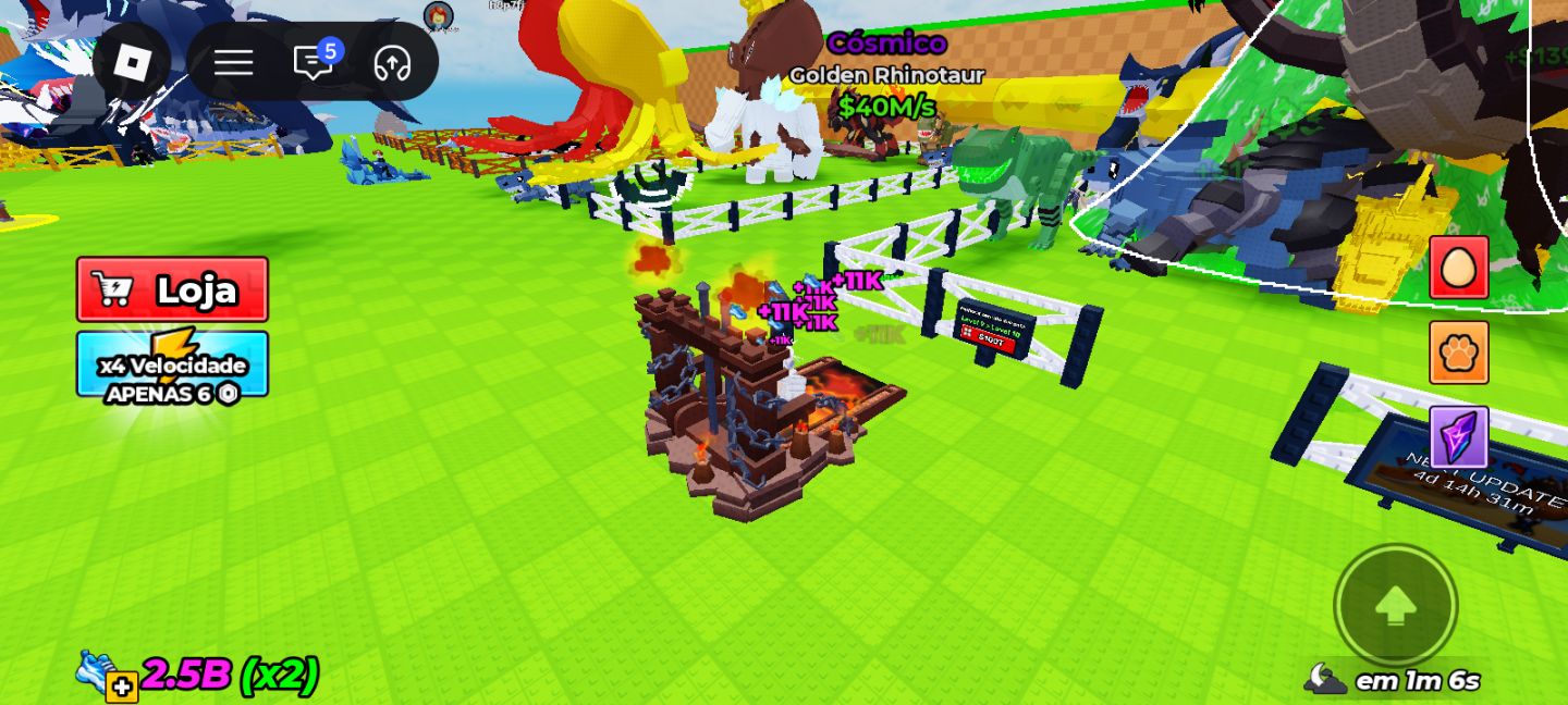 Conta de Roblox gemada