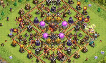 Conta Clash of Clans CV10 FULL/CC6 FULL +500 gemas e 5 construtores