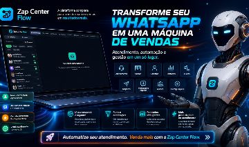 Zap Center Flow - CHAVE DE ATIVAÇÃO ORIGINAL - 30 DIAS
