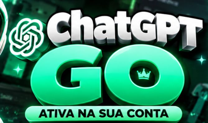 CHATGPT GO | LINK DE ATIVAÇÃO NA SUA CONTA | GARANTIA DE 7 DIAS | BZKSHOP
