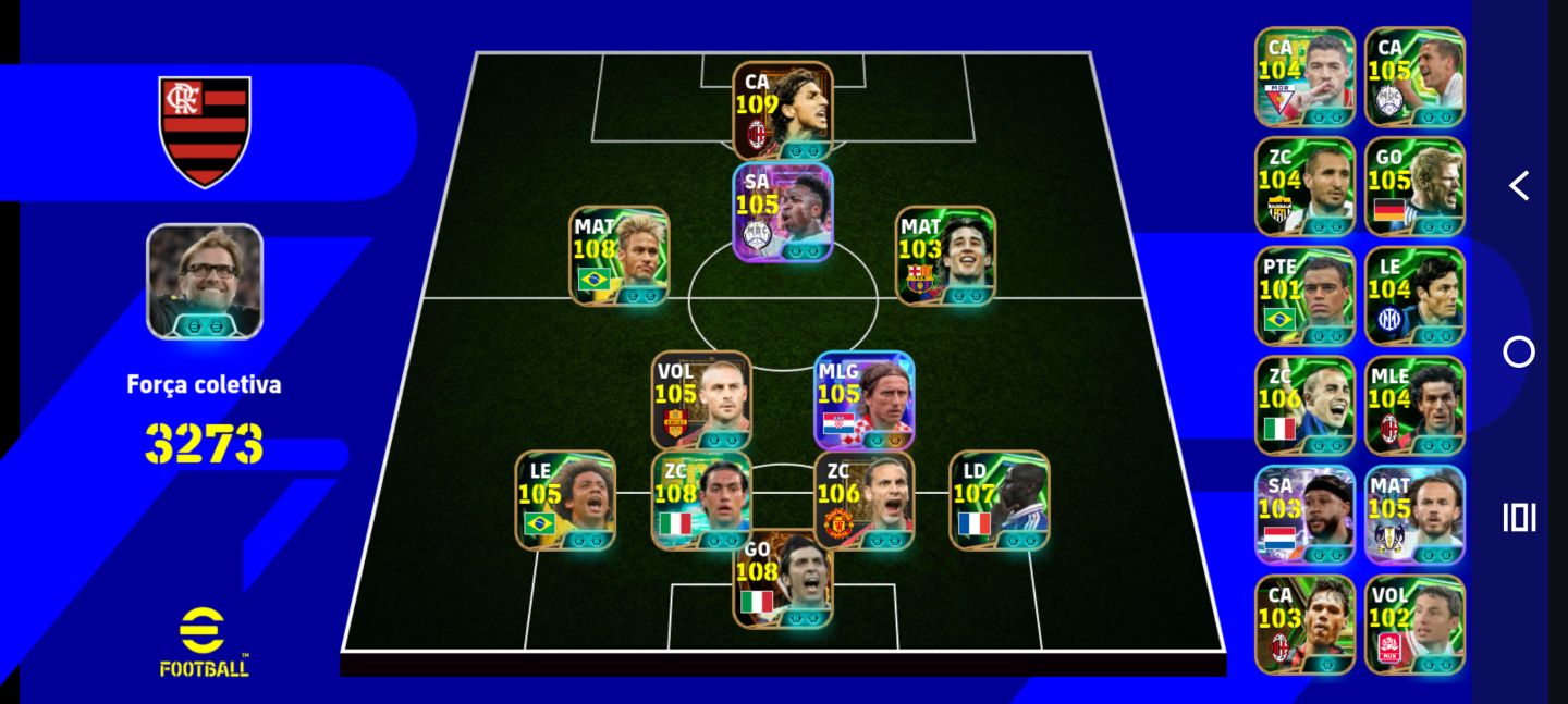 Conta efotball