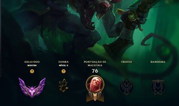 CONTA MESTRE LOL 69% WR
