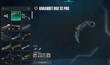 CONTA KARAMBIT RGX + SKINS VALORANT - FULL ACESSO