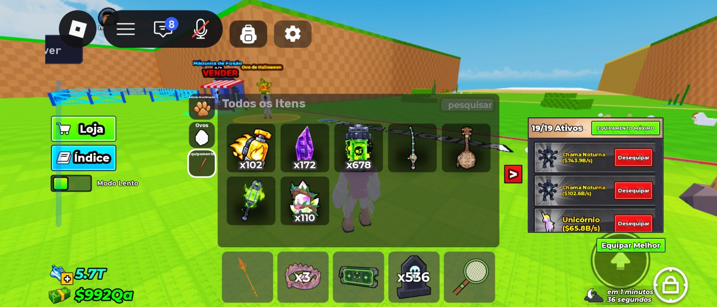 Conta Roblox Ultra Op | Blox Fruits Lvl 2600 + Brookhaven Premium + Steal An Egg