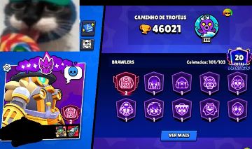 Conta de Brawl e Clash Royale juntas