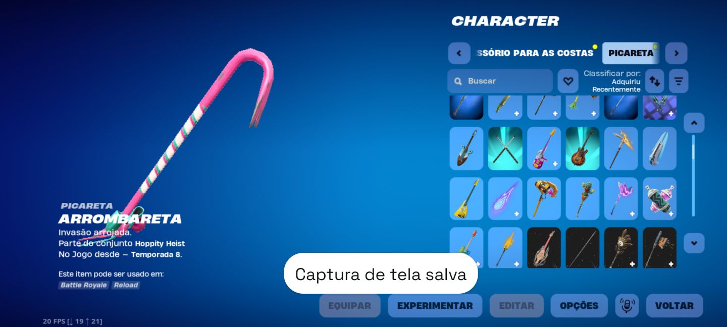 Fortnite com diversas skins!