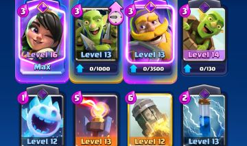 Clash Royale Princesa Nv.16