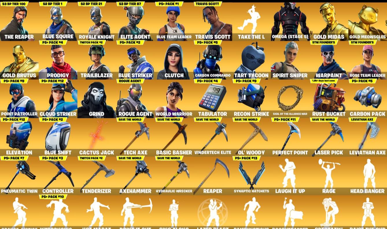 CONTA FORTNITE OG