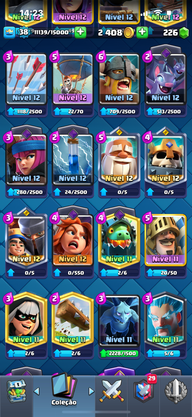 Melhor conta de braw 71/103 + conta do clash antiga VENDA RAPIDA, PROMOÇÃO