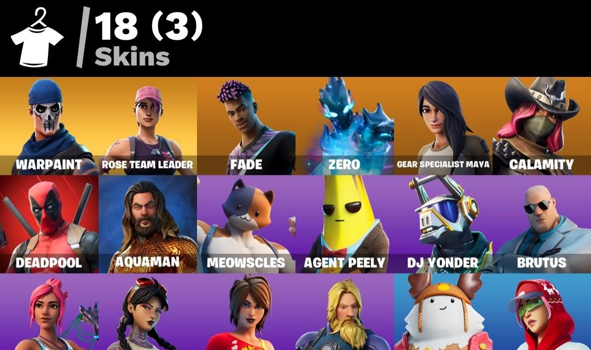 CONTA FORTNITE 18 SKINS COM SALVE O MUNDO FUNDADOR UPADO + EMAIL ALTERAVEL
