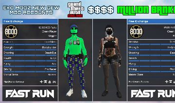 [PS5] Rank 8000 + 8000 | 500 Modded cars | 39 Outfits | 500K+ Million | Fast Run