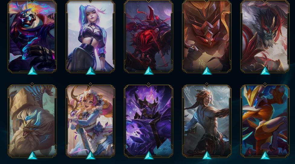 CONTA LOL LV 490 + 92 SKINS + 234 ICONES + 81 CROMAS [UNICO DONO, CONTA ANTIGA]