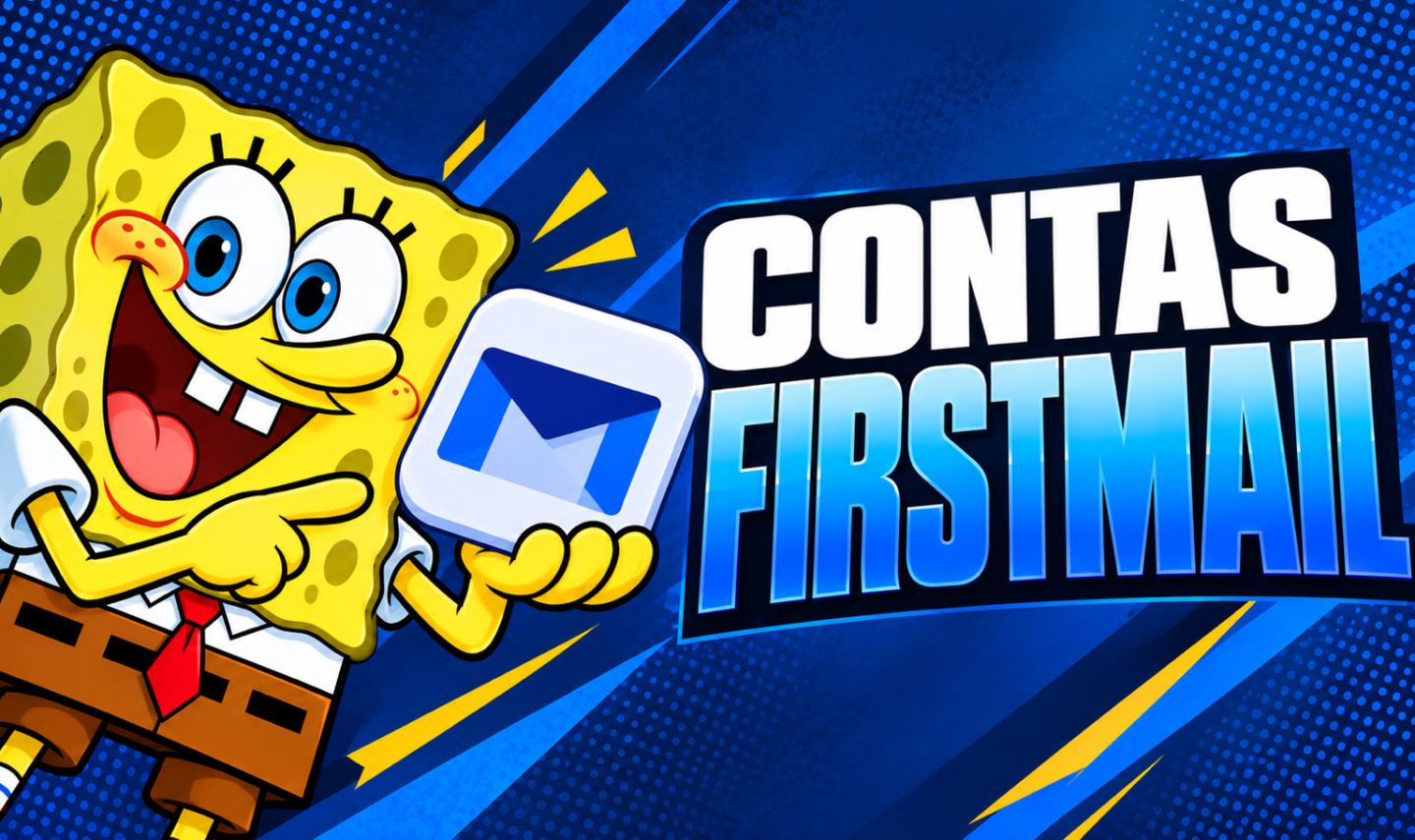 [PACOTE] CONTAS FIRSTMAIL | E-MAILS PARA USO GERAL E DIVERSAS FINALIDADES