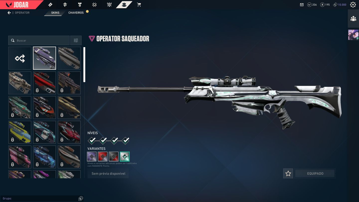 Conta Valorant - 1200 R$ Gasto - Platina 2 - Full Acesso