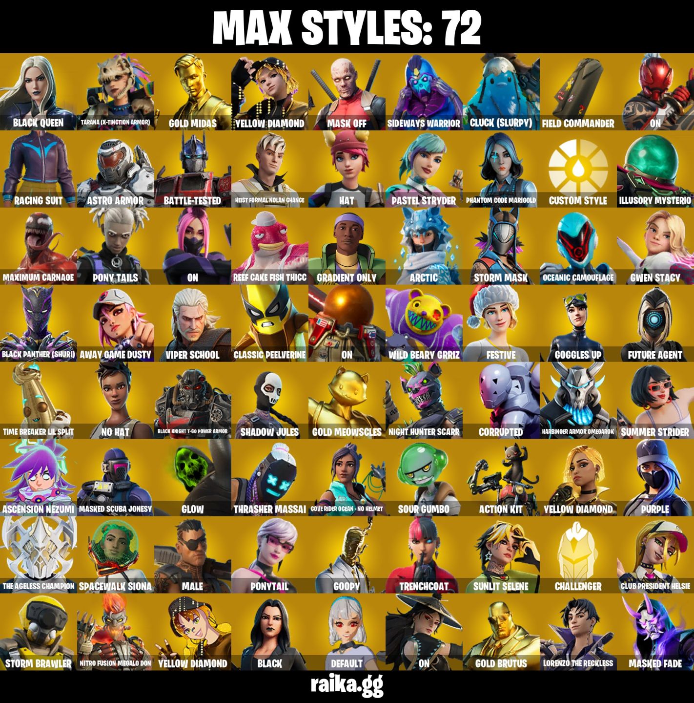 244 skins | Renegade Raider Travis Scott | Astro Jack | Gold Midas 600 VB