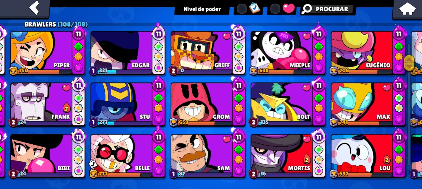 Venda de conta Brawl stars!