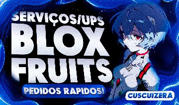 SERVIÇOS/UPS de Blox Fruits Entrega Rapida/Barato. Sanguine Arte e outros itens