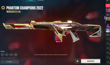 CONTA VALORANT com skin champions 2022