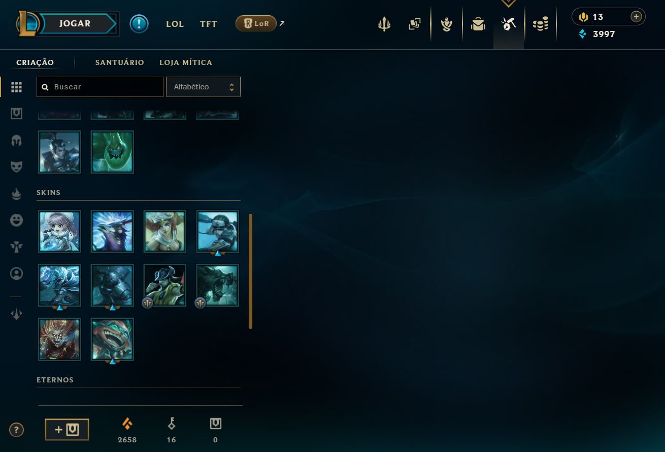 [ACESSO IMEDIATO] neo PAX Sivir 46 Skins 139 Campeões