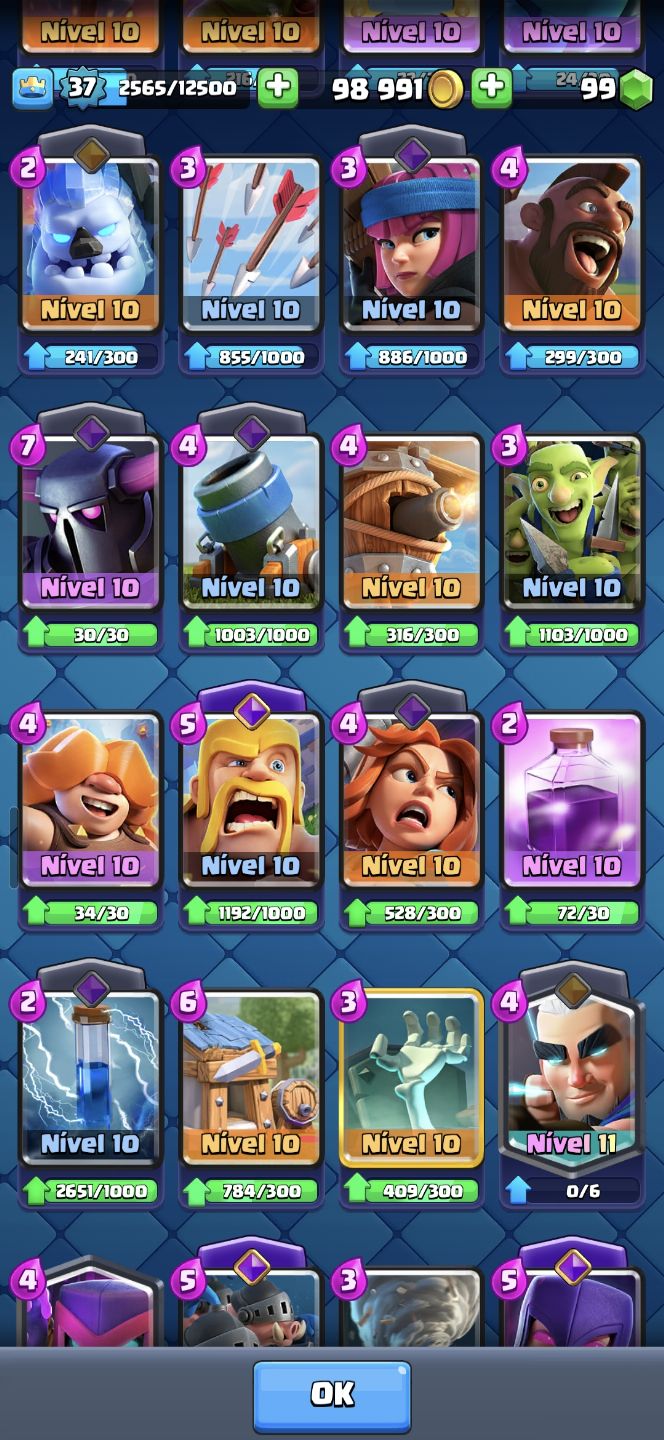 CONTA CLASH ROYALE BOA 9K TROFÉUS