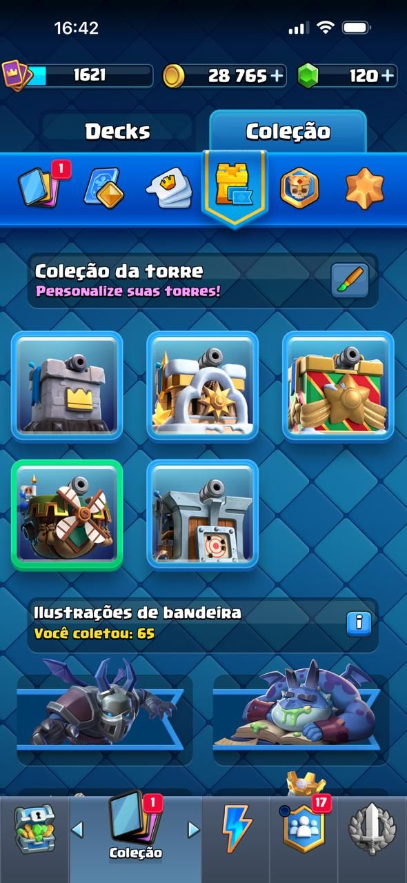 CONTAS JOGOS SUPERCELL UPADAS COM MUITOS ITENS. (CONTA ANTIGA DE BRAW)