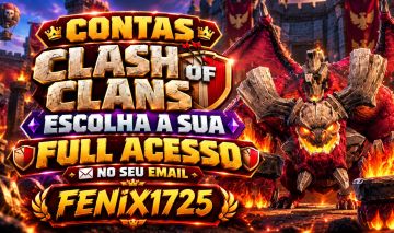 Conta Clash Of Clans, Cv 17 Entrego a Conta no E-mail do Comprador.