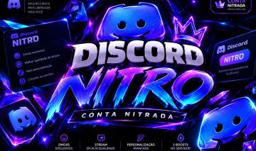 DISCORD NITRO CONTA NITRADA | 30 DIAS