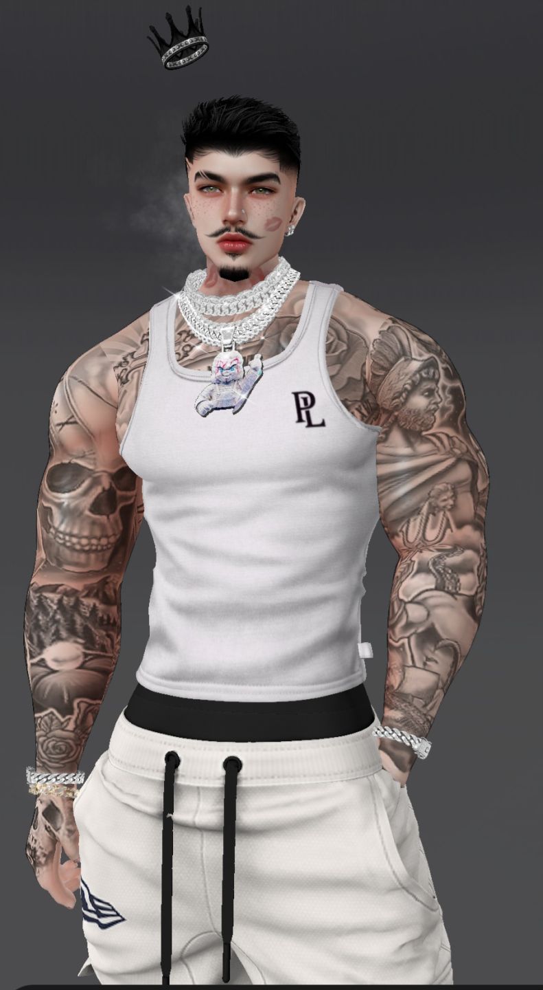 CONTA IMVU MASCULINA RICA COM MAIS DE 30 ACESSÓRIOS E VESTUÁRIO