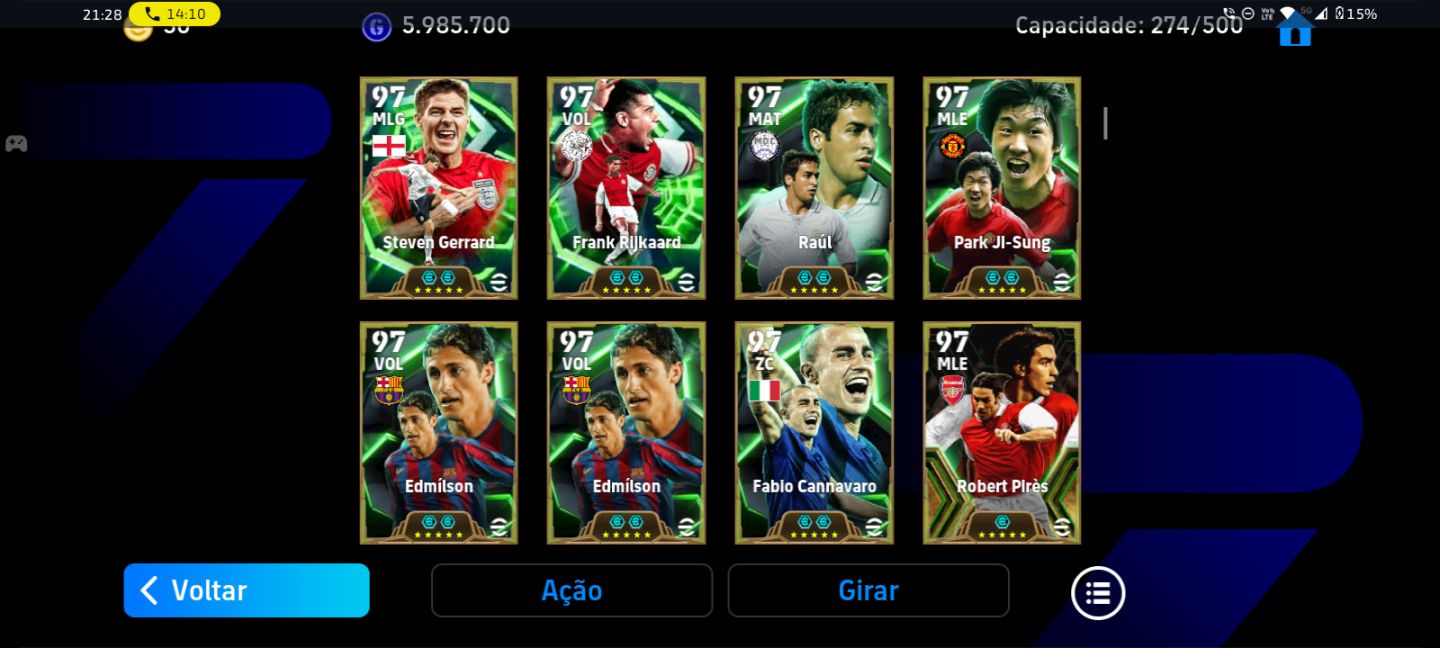 Conta de efootball 200