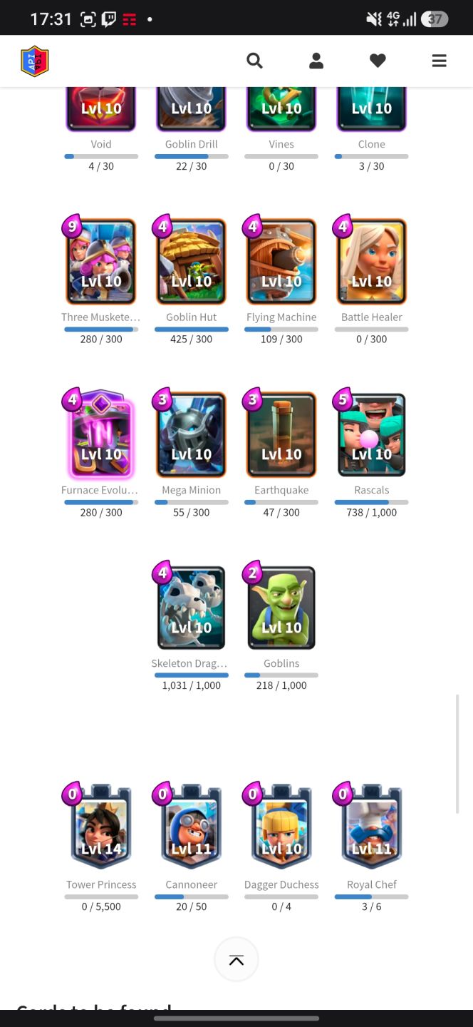 CONTA CLASH ROYALE FULL ACESSO 11060 TROFEU!!!!
