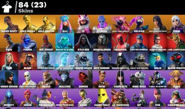 Conta Fortnite TRAVIS SCOTT PRIMEIRO EMAIL ( RARIDADE MAXIMA GGMAX)