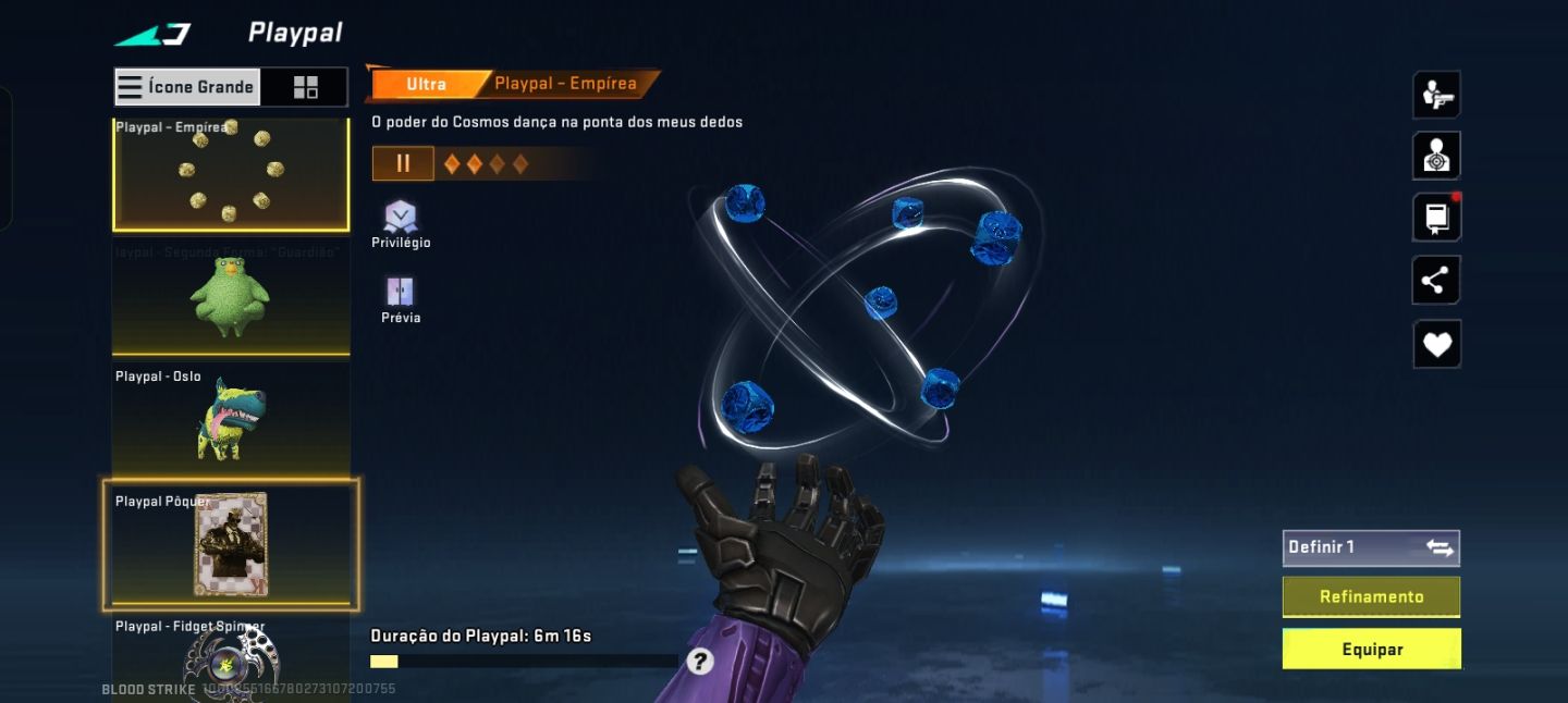 Conta de blood strike 4 passes antigos 1 skin de personagem lendaria