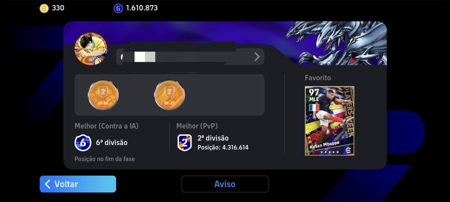 Conta Efootball com Cartas Raras e Especiais!! Chama!!