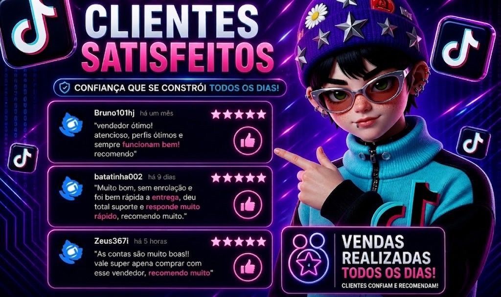 CONTAS TIKTOK| ANTIGAS, LIVE STUDIO PC, LIVE CELULAR, PROMOVER, SEGUIDORES+