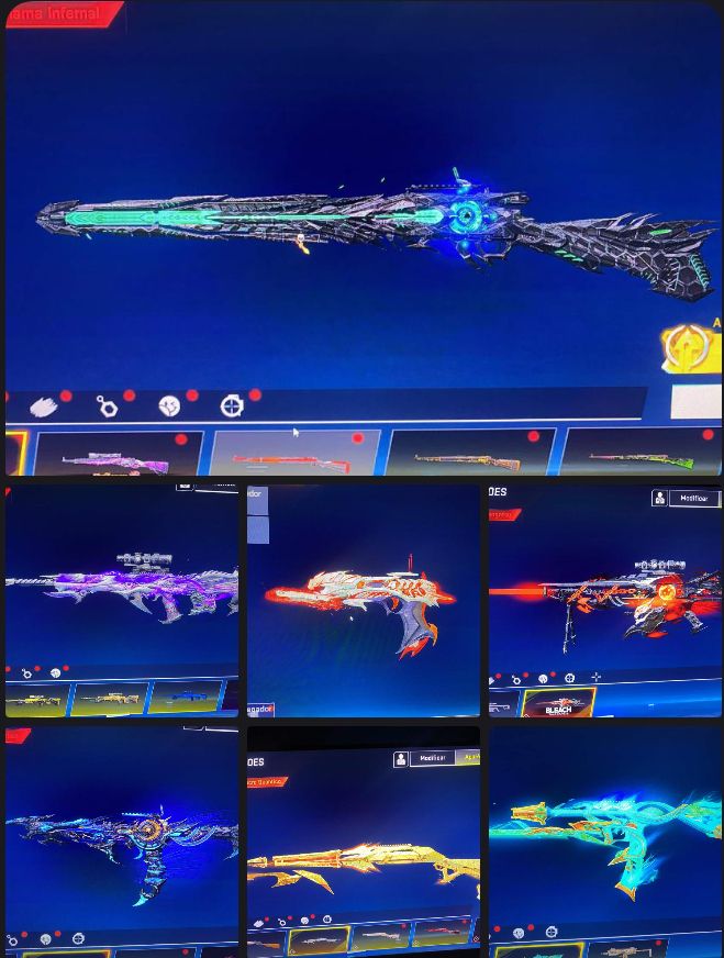 Conta Blood Strike com mais de 100 SKINS!