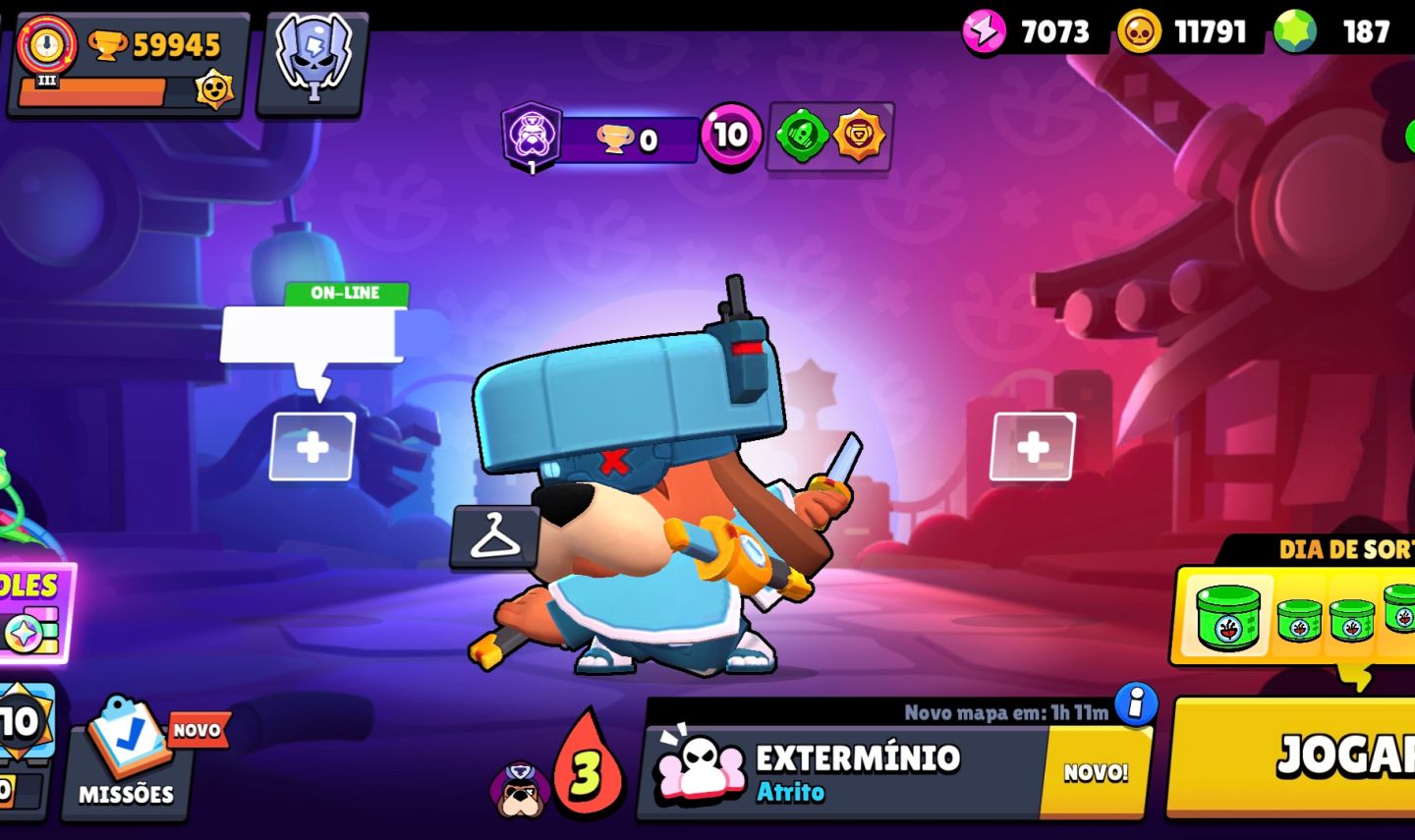 CONTA DE BS E CR 2 EM 1 A VENDA!!