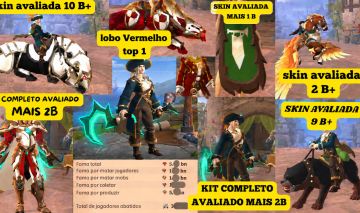 Conta excluiva e unica, skins raras, spec, fama, prata
