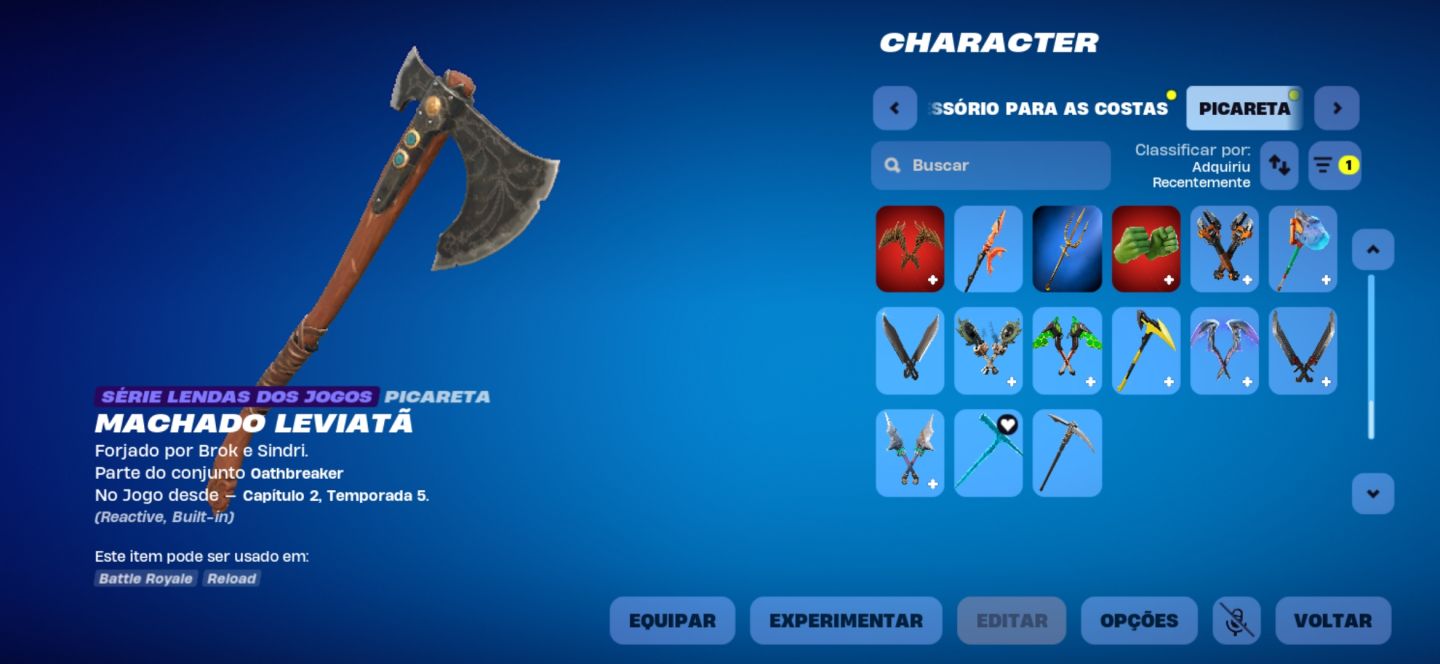 CONTA MUITO BOA DO FORTNITE [ALTERA E-MAIL E NICKNAME]