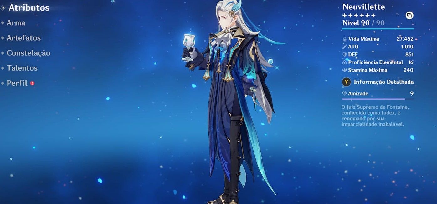1 x CONTA NEUVILETTE + ARMA + ARMA DO XIAO+ Mavuika