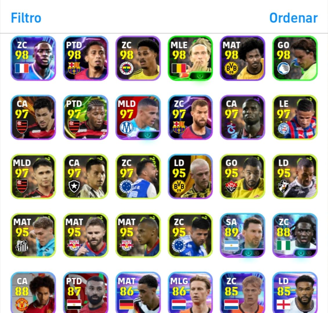 Conta full, muito boa, vários jogadores pagos, Cristiano Ronaldo lendário