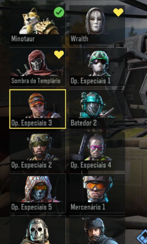 Conta de cod mobile