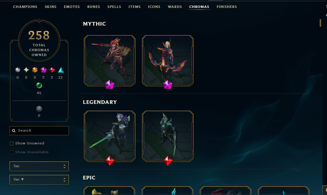 CONTA MAIN VALORANT LOL TFT COM SKINS RARAS