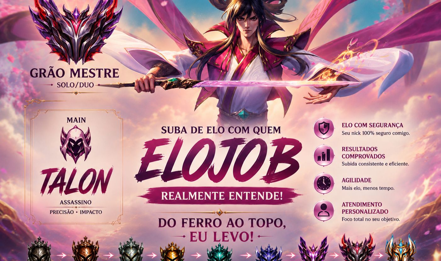 ELOJOB/ELOBOOST - LEAGUE OF LEGENDS