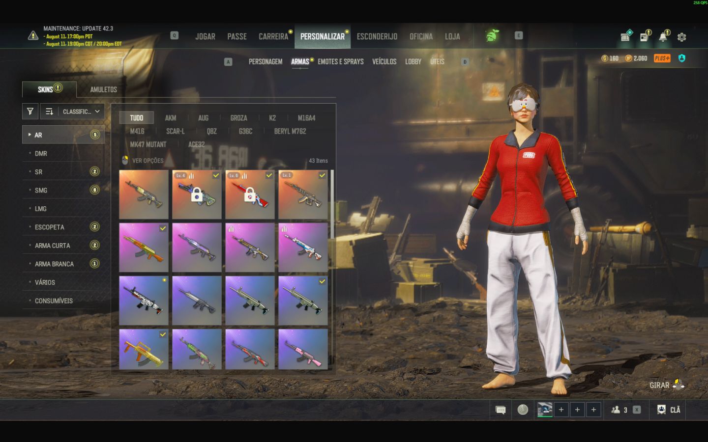 CONTA PUBG EXCLUSIVA PGI/6 PROGRESSIVAS