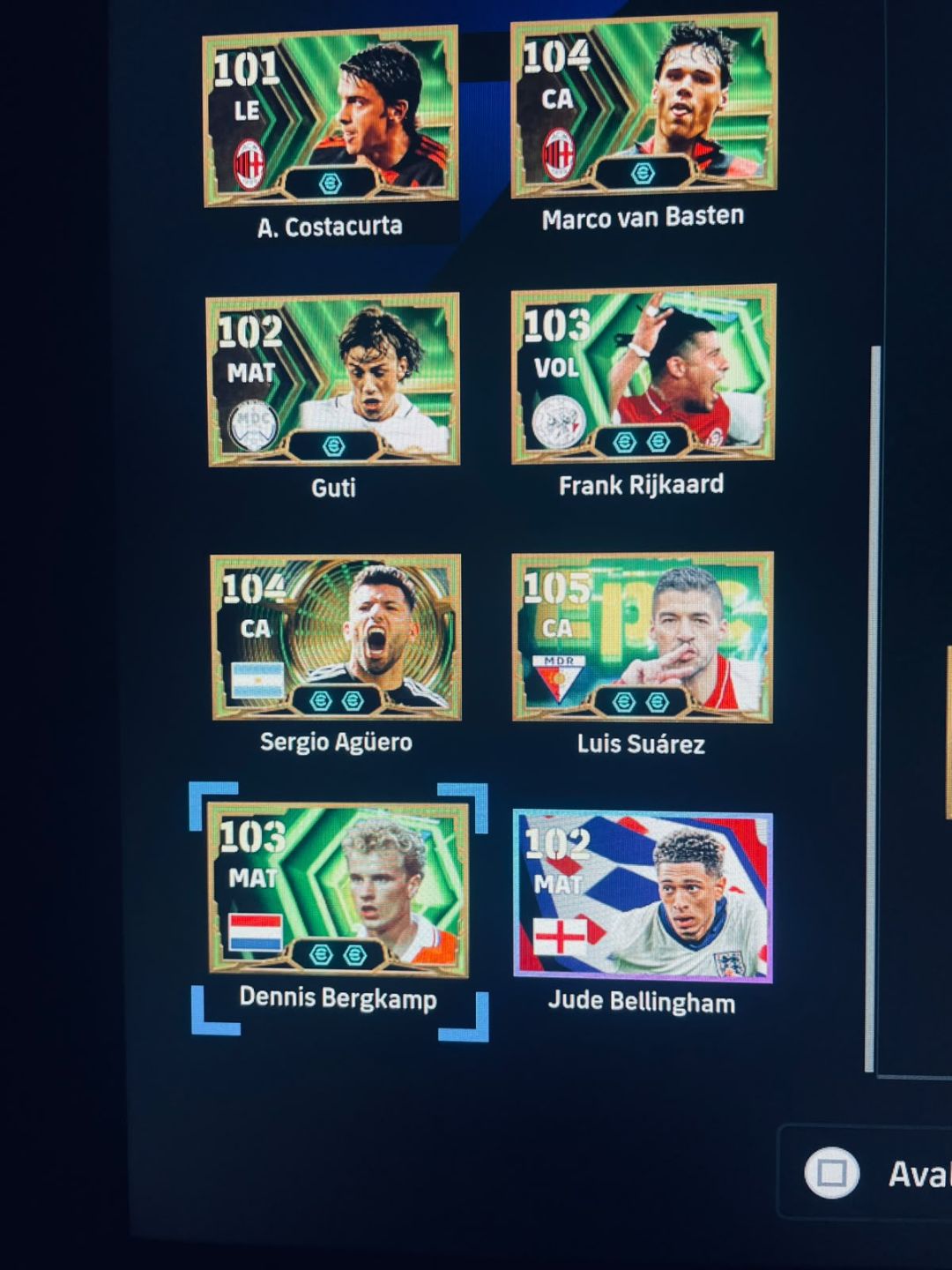 Conta de efootball (ps4,ps5) haaland 108 e mais ps plus na conta