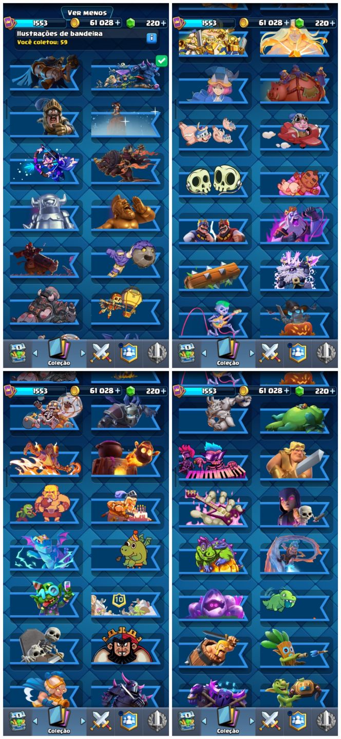 Melhor venda de conta de Clash Royale + Brawl Stars!!