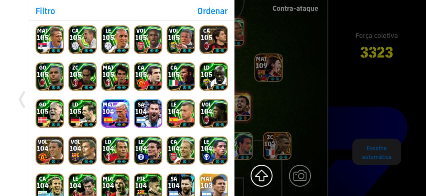 MELHOR CONTA EFOOTBALL