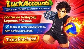 Conta de Voleibol Legends com ENCHO sanju e riku